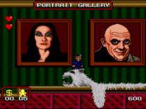 addams family portrait gallery on snes